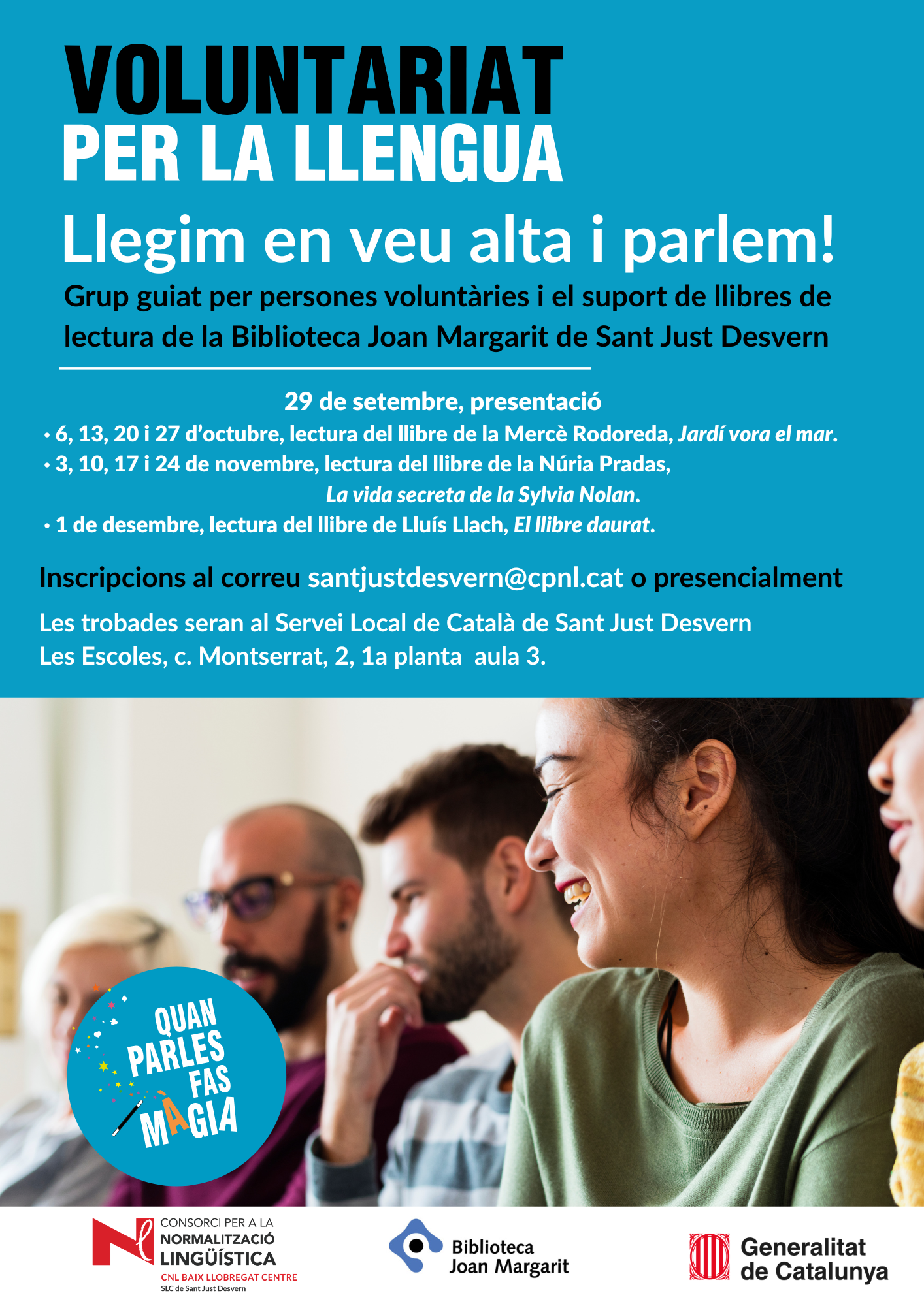 Llegim en veu alta i parlem! Presentació